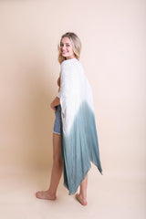 Ombre Vertical Multicolor Stitched Kimono king-general-store-5710.myshopify.com