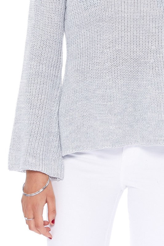 Light Weight Bell Sleeve All Season Sweater Top king-general-store-5710.myshopify.com