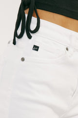 White Hazel High Rise Shorts king-general-store-5710.myshopify.com