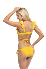 Ruffle Wrap-Around Bikini