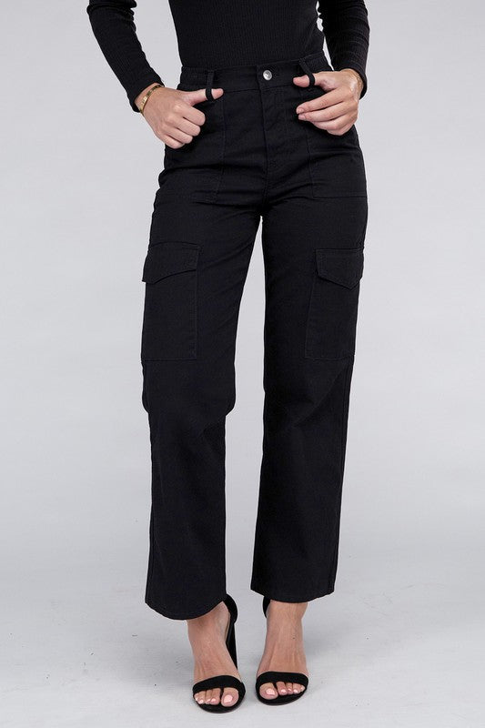 Everyday Wear Elastic-Waist Cargo Pants king-general-store-5710.myshopify.com