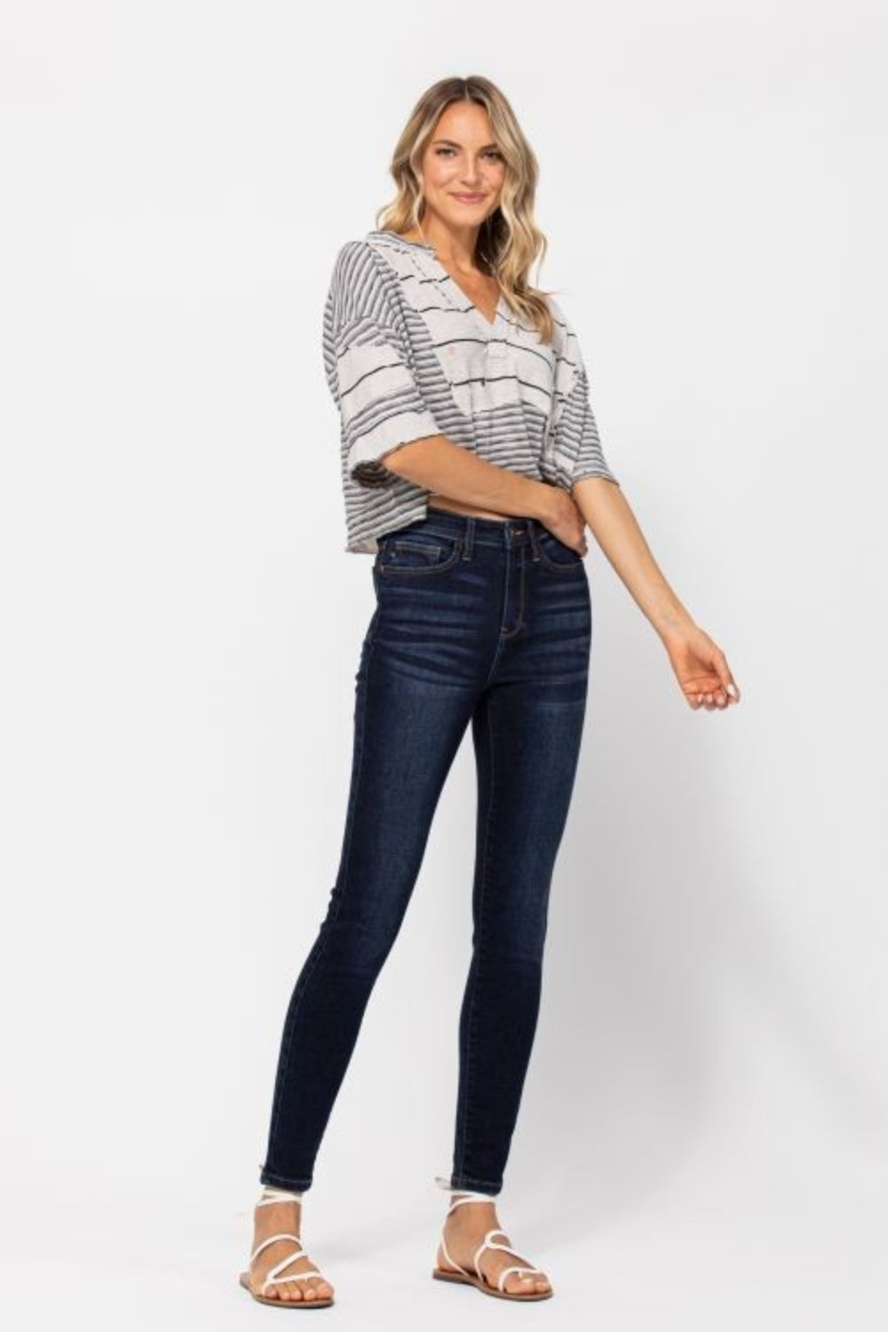 Judy Blue Full Size High Waist Skinny Jeans