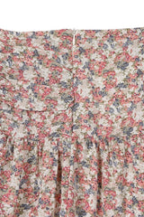 Shirred Floral Mini Skirt king-general-store-5710.myshopify.com