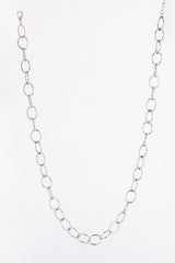 Chain Bracelet and Necklace Set - Silver king-general-store-5710.myshopify.com