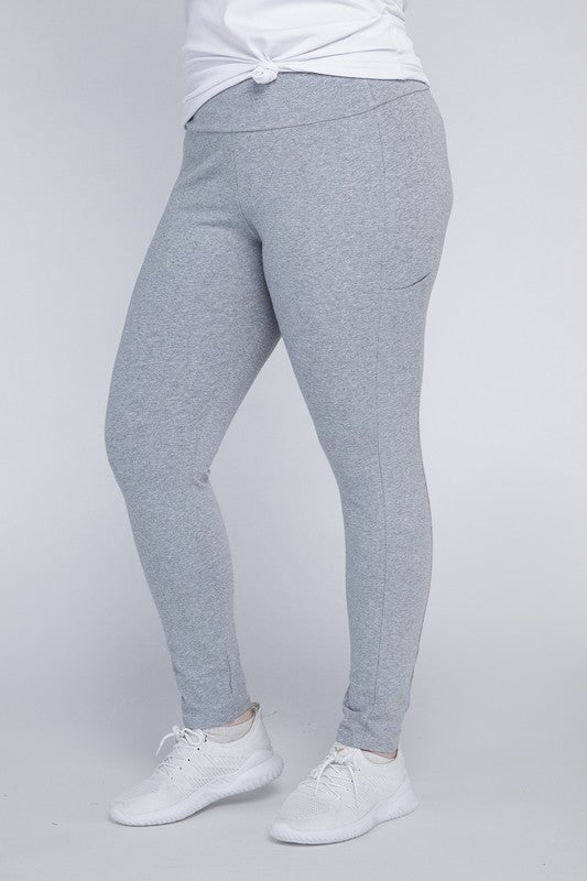 Plus Everyday Leggings with Pockets king-general-store-5710.myshopify.com