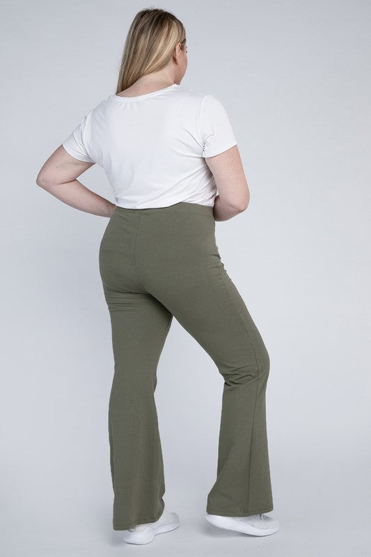 Plus Everyday Flare Bottoms king-general-store-5710.myshopify.com