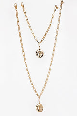 Coin Pendant Clip Chain Bracelet and Necklace Set king-general-store-5710.myshopify.com