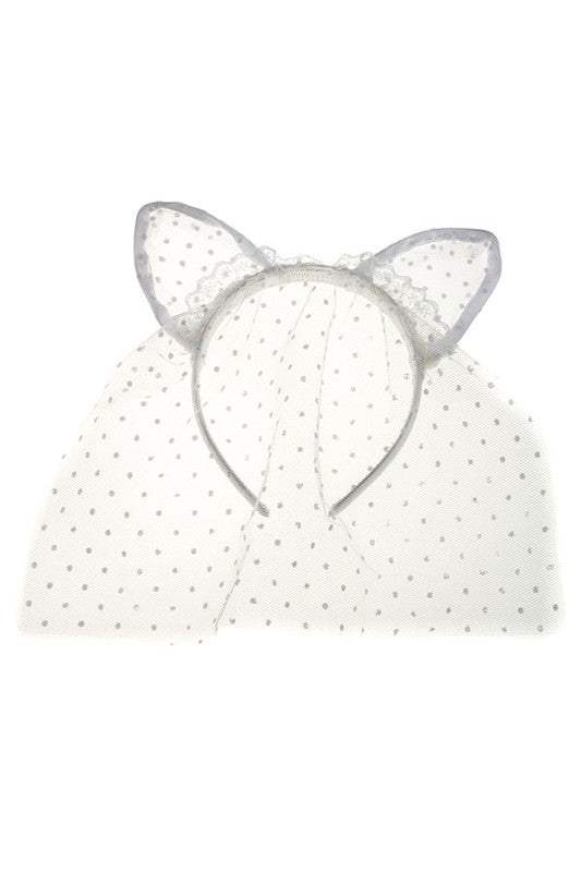 LACE CAT EARS HEADBAND king-general-store-5710.myshopify.com