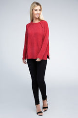 Raglan Chenille Sweater king-general-store-5710.myshopify.com