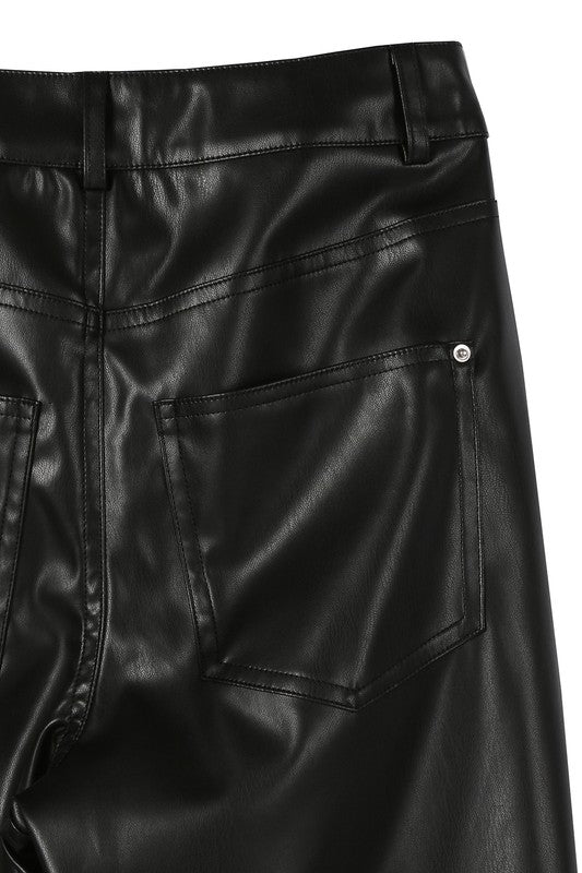 Vegan Leather Pants king-general-store-5710.myshopify.com