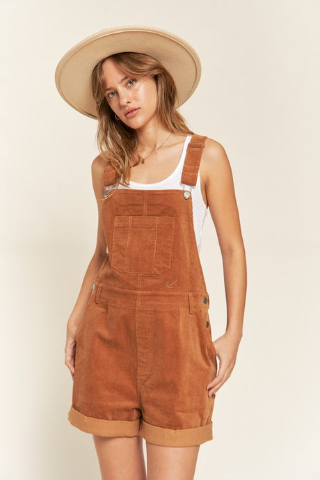 Corduroy Adjustable Shoulder Straps Overall king-general-store-5710.myshopify.com