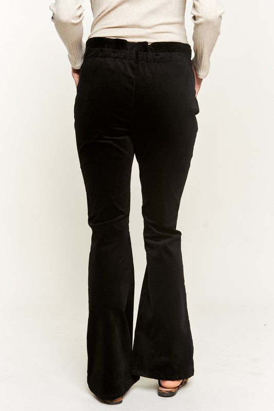 High Waist Corduroy Flare Pants king-general-store-5710.myshopify.com