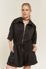 Terry Zip Up Front Romper king-general-store-5710.myshopify.com