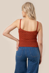 Brick Crochet Knit Tank king-general-store-5710.myshopify.com