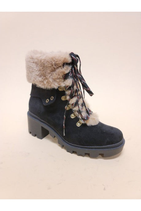 Vini-Fur Combat Booties king-general-store-5710.myshopify.com