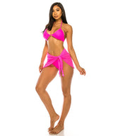 Three Piece Bikini Set with Cover Up king-general-store-5710.myshopify.com