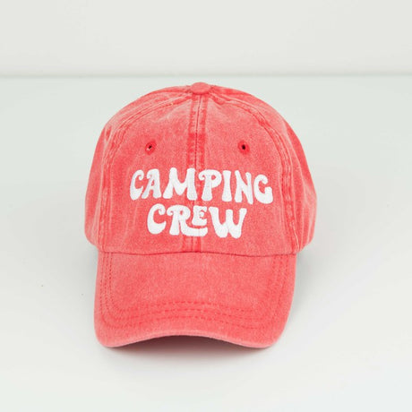 Camping Crew Embroidered Hat king-general-store-5710.myshopify.com