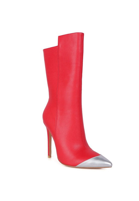 Twitch Boot Stiletto Heel Bootie