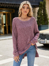 Round Neck Long Sleeve T-Shirt