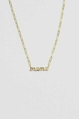 Mama Link Chain Necklace