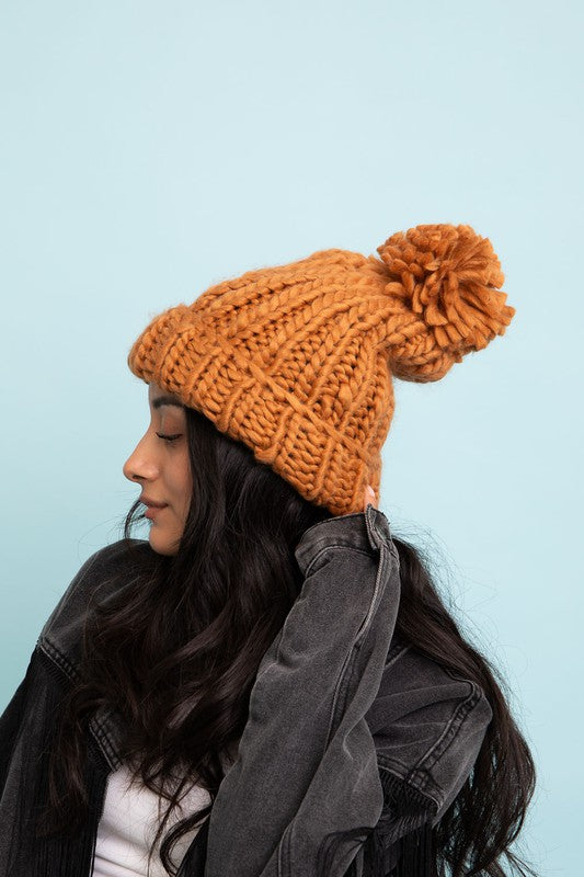 Soft Chunky Cable Knit Beanie king-general-store-5710.myshopify.com