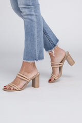 Oasis Society Angela - Strappy Alligator Heel king-general-store-5710.myshopify.com