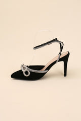 FREYA-5 Double Bow Heels