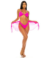 Three Piece Bikini Set with Cover Up king-general-store-5710.myshopify.com