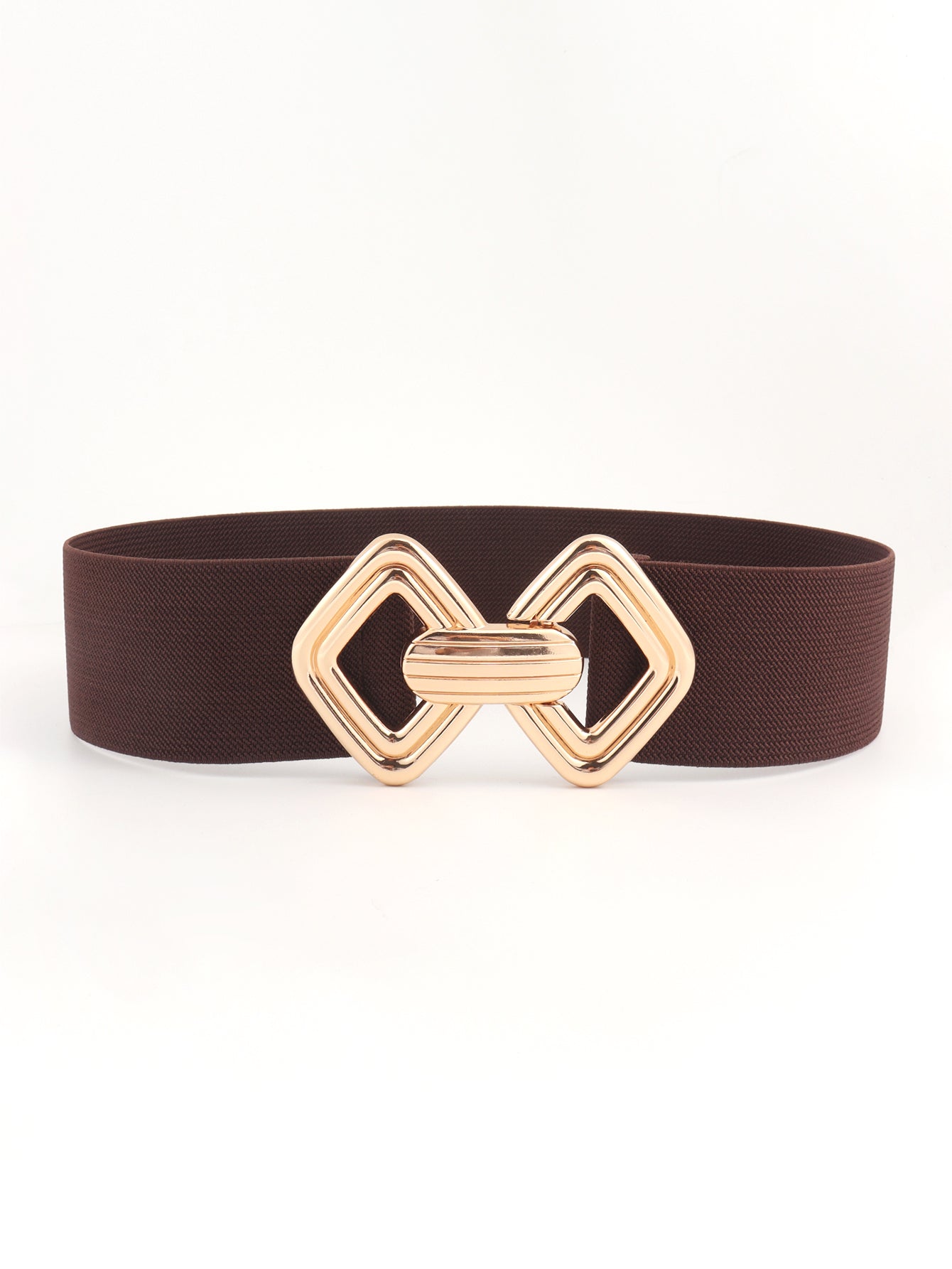 Geometric Buckle Elastic Wide Belt king-general-store-5710.myshopify.com