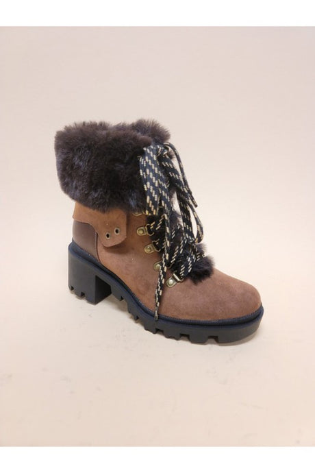 Vini-Fur Combat Booties king-general-store-5710.myshopify.com