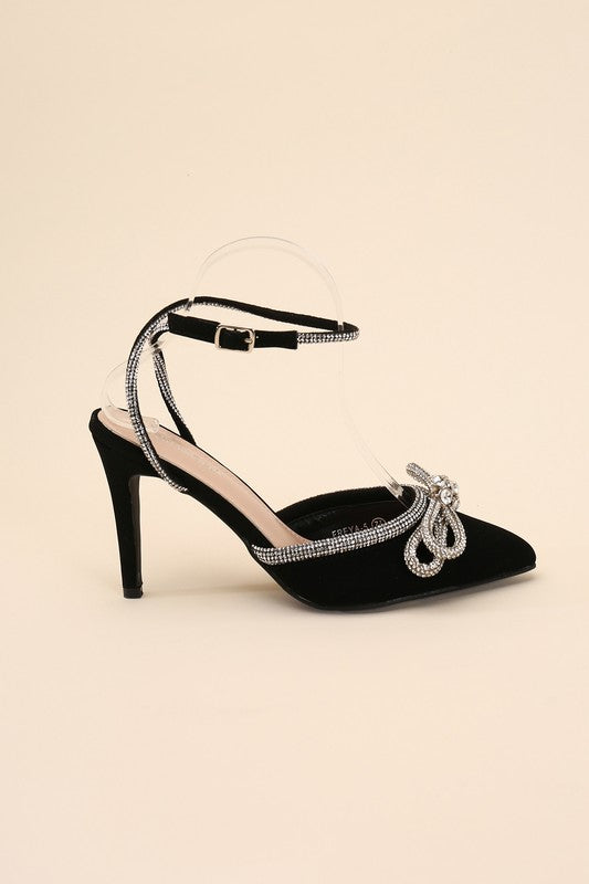 FREYA-5 Double Bow Heels