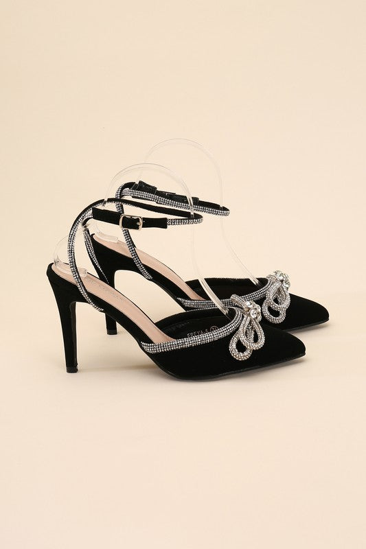 FREYA-5 Double Bow Heels