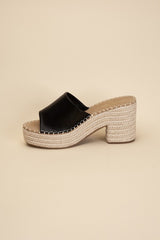 LOCK-1 Espadrille Mule Heels king-general-store-5710.myshopify.com