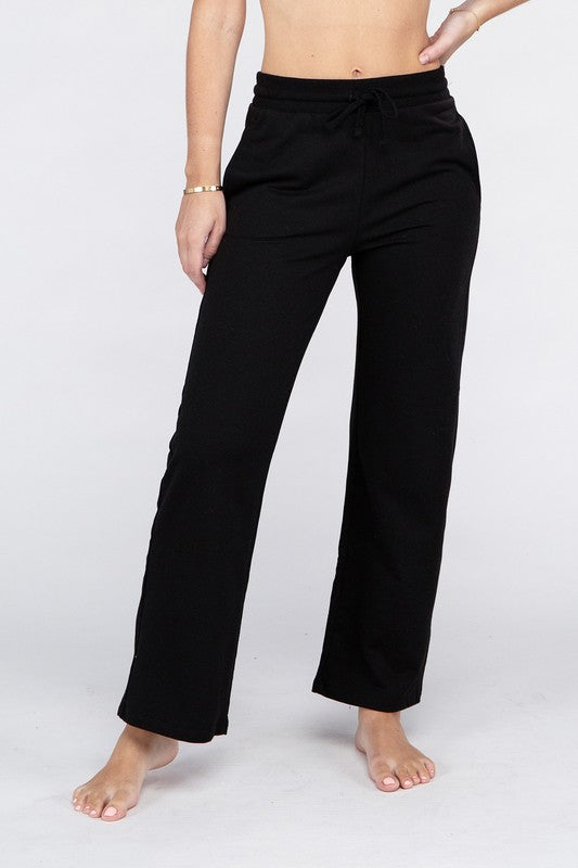 Lounge Wide Pants with Drawstrings king-general-store-5710.myshopify.com