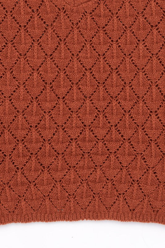 Brick Crochet Knit Tank king-general-store-5710.myshopify.com