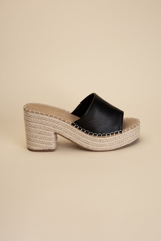 LOCK-1 Espadrille Mule Heels king-general-store-5710.myshopify.com