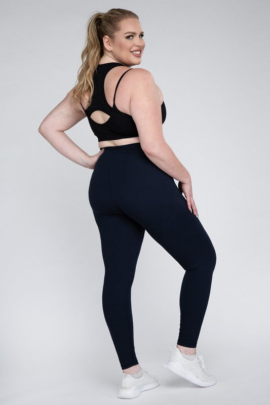 Plus Size V-Waist Full Length Leggings king-general-store-5710.myshopify.com