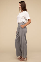 Casual Waffle Trouser Pants