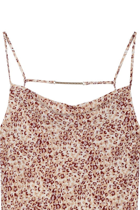 Leopard Cami Dress with Chain Trim king-general-store-5710.myshopify.com