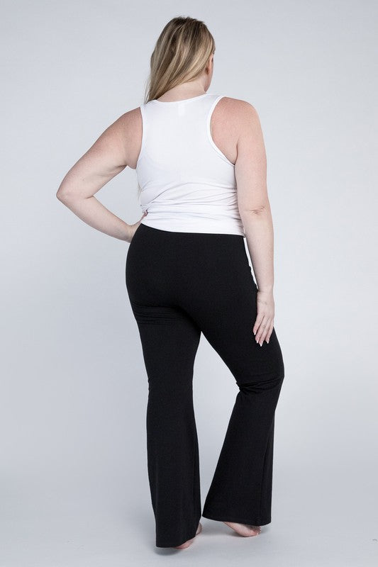 Plus Everyday Flare Bottoms king-general-store-5710.myshopify.com