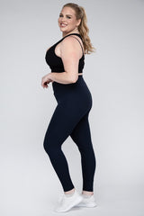 Plus Size V-Waist Full Length Leggings king-general-store-5710.myshopify.com