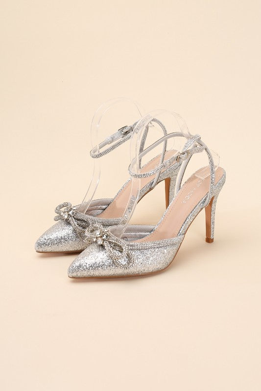 FREYA-5 Double Bow Heels