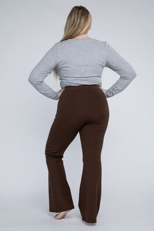 Plus Everyday Flare Bottoms king-general-store-5710.myshopify.com