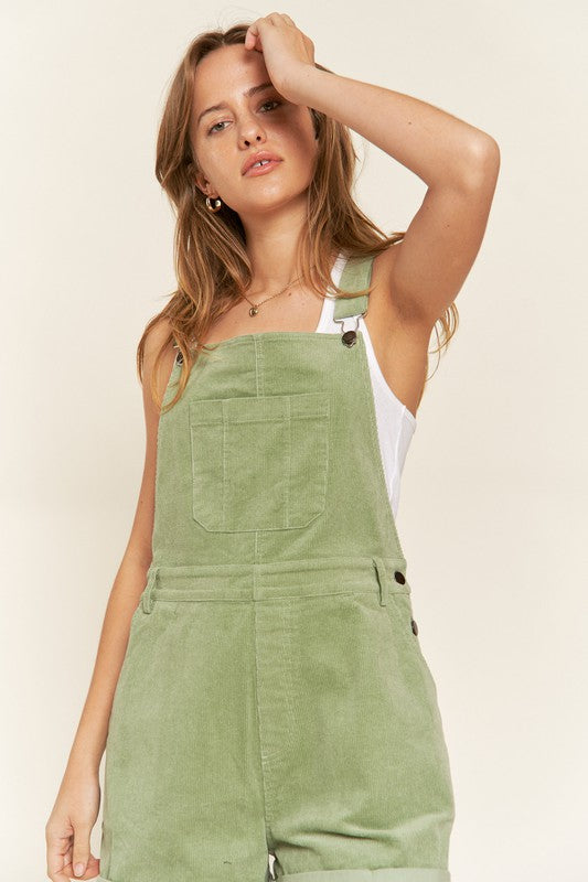 Corduroy Adjustable Shoulder Straps Overall king-general-store-5710.myshopify.com