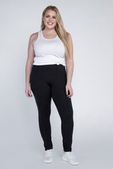 Plus Everyday Leggings with Pockets king-general-store-5710.myshopify.com