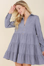 Corduroy Tiered Mini Dress king-general-store-5710.myshopify.com