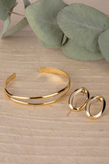 Oval Earring and Bracelet Set king-general-store-5710.myshopify.com