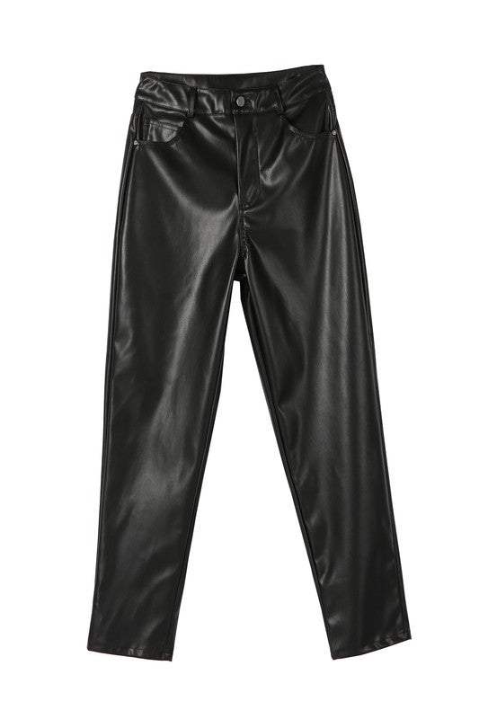 Vegan Leather Pants king-general-store-5710.myshopify.com