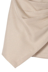 Houndstooth Shirred Wrap Skirt king-general-store-5710.myshopify.com