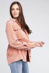 Corduroy Buttoned Down Jacket king-general-store-5710.myshopify.com